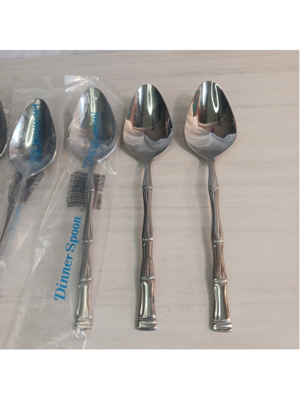 Estia Gourmet Stainless Steel Dinner Spoon Set of 6 Korea - Picture 2 of 5